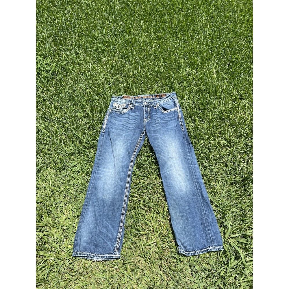 Rock Revival Light Blue Bootcut Jeans